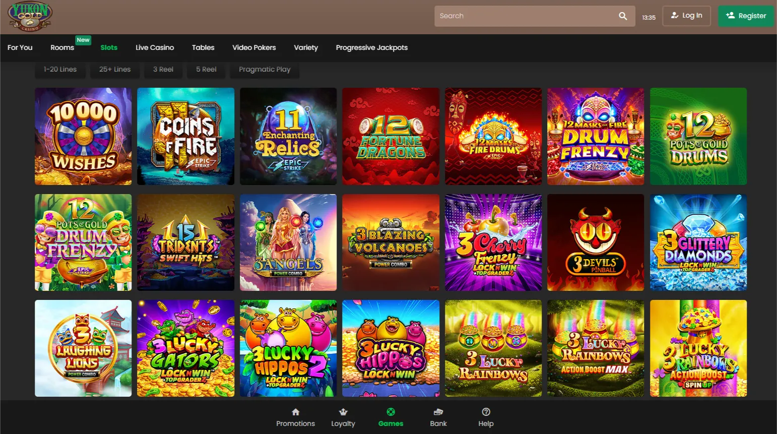 Benefits of regular Yukon Gold Casino login Canada