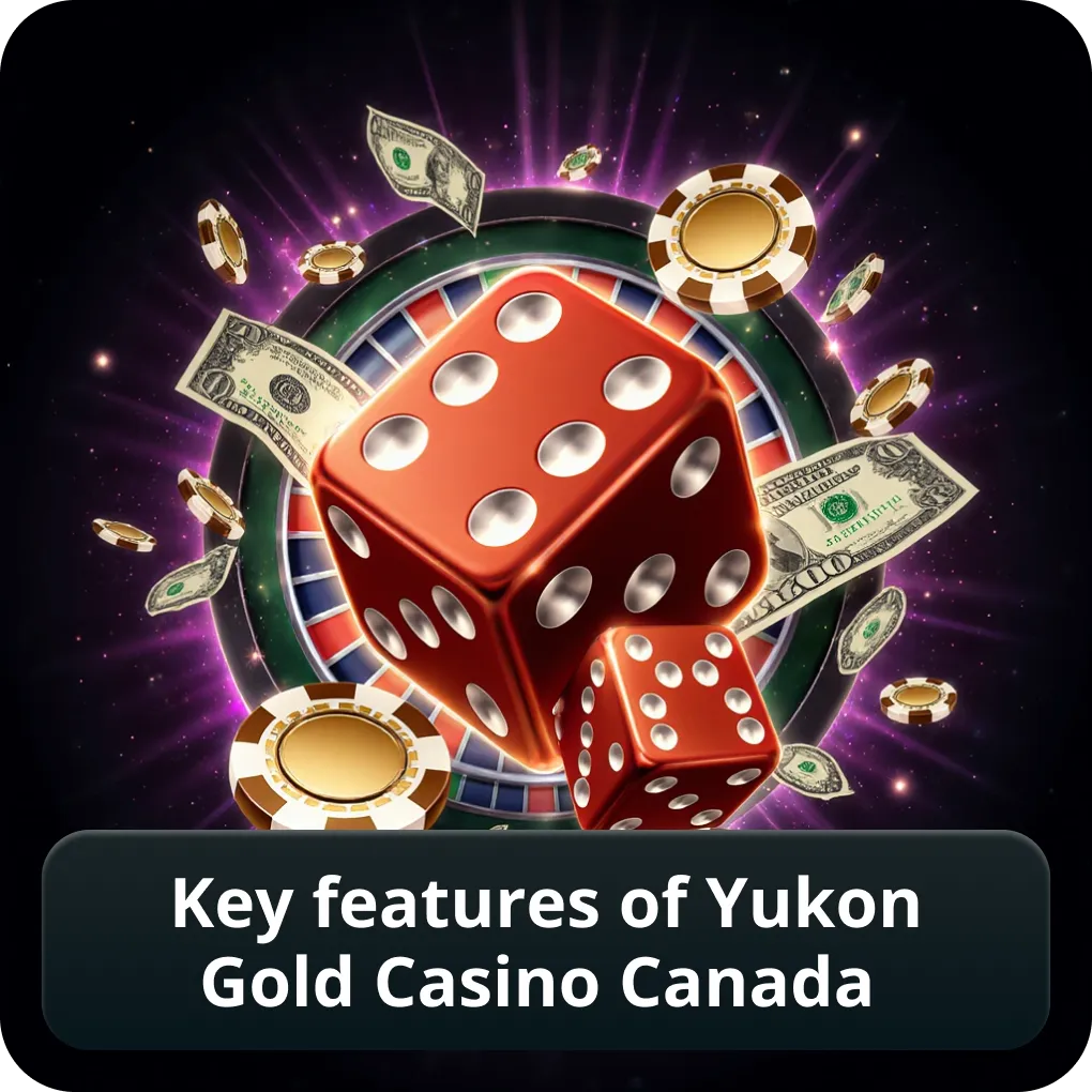 Key features of Yukon Gold Casino Canada